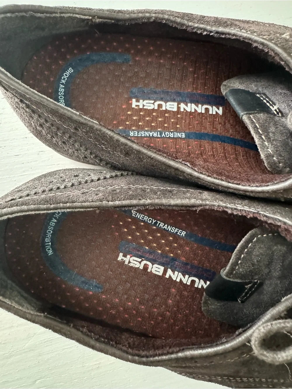 Nunn Bush Dark Brown Leather Shoes
